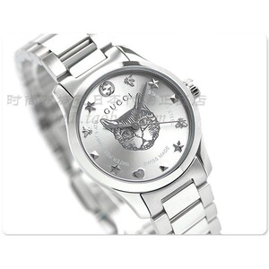 gucci/古奇g-timeless女士27mm猫头手表ya126595国际联保正品代购
