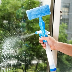 多功能玻璃刮刀家用喷刮刷一体玻璃清洁擦洗门神器自带喷水擦窗器