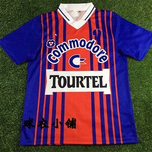 93-94法甲巴黎复古球衣维阿吉诺拉罗什拉易 怀旧经典主客场足球服