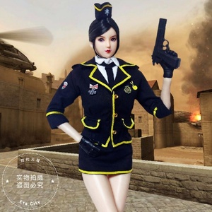 1/6兵人 夜玫瑰 穿越火线cf美女手办 diy可动兵人偶定制模型周边