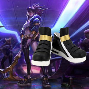 lol英雄联盟 kda女团 cos鞋 阿卡丽 定制鞋子cosplay靴定做