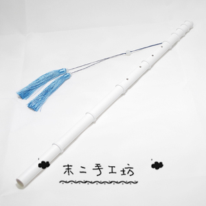 【末二】魔道祖师蓝曦臣cos道具裂冰白玉箫cosplay