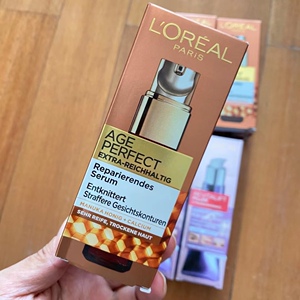 德国欧莱雅金致臻颜面部小棕瓶精华麦卢卡蜂蜜抗皱肌底液30ml