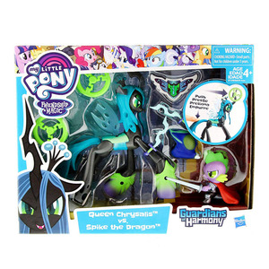 小马宝莉 和谐守护者guardians of harmony 公仔 穗龙 虫茧龙女王