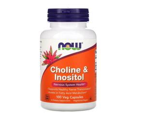 现货原装美国Now Foods胆碱  肌醇Choline Inositol 250/250毫克1