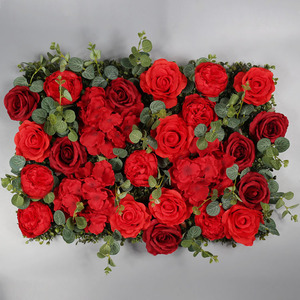 仿真花墙背景墙绣球玫瑰婚礼橱窗网红门头装饰假花挂件墙面装饰