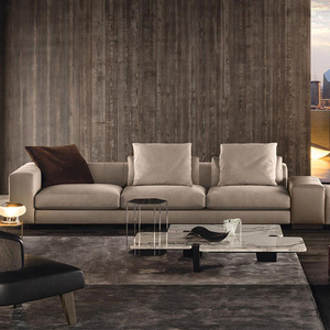 意大利 minotti 米洛提freeman进口家具后现代简约多人组合沙发