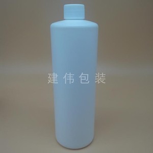 厂家现货500ML白色塑料旋盖瓶HDPE塑料普通拧盖瓶液体包装瓶空瓶