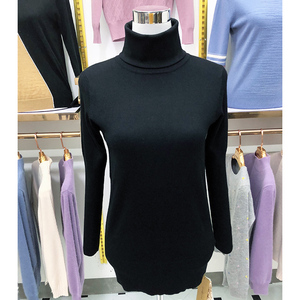 双鹿羊毛衫女中长款