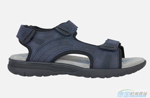 德国代购GEOX/24年夏季新款男鞋沙滩凉鞋 U25ELA0BC14