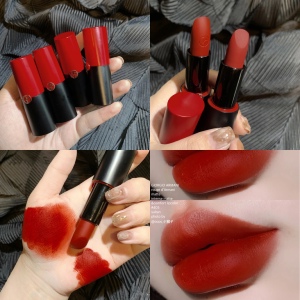 包邮现货 正品armani阿玛尼哑光丝绒雾面黑管口红唇膏201 400 403