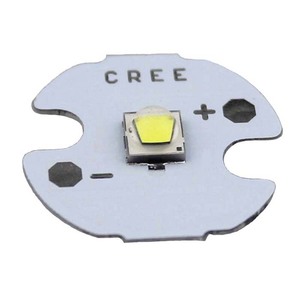 3w cree r2 1a 268流明 冷白灯珠 焊16mm散热铝基板