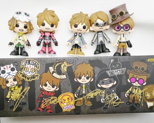 包邮现货五月天亲笔签名第二人生大亨大富翁版明日版小大公仔10cm