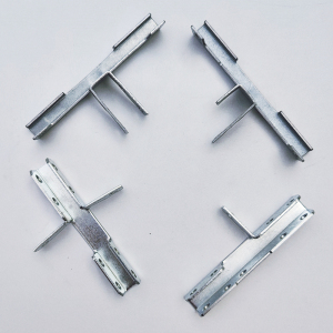 集成吊顶三角龙骨蜂窝板主副龙骨t型连接件90度转角配件材料辅料