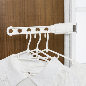 窗框卡扣式晾衣架免打孔挂窗户晒衣服神器旅行凉衣便携式阳台窗外