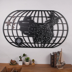 世界地图壁饰