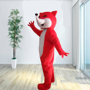 定制狐狸卡通人偶服装搜狐吉祥物人穿玩偶服尼克狐狸动漫人物头套