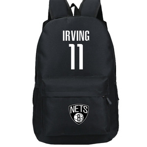 NBA凯里欧文书包运动背包青年高中初小学生双肩包篮球周边篮网队