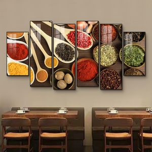 饭店包厢墙面装饰画创意