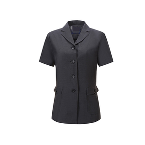 夏季新式法院服装夏装短袖衬衣法庭书记员制服审判员夏裤裙子灰色