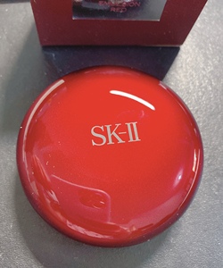 SK-II/SK2/棒棒糖粉底霜肌源修护粉凝霜上质光晶透柔润粉盒粉扑