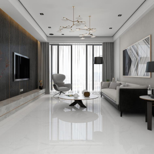 诺贝尔瓷砖雅铂白800x800现代客厅通体大理石瓷砖厨房卫生间地砖