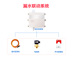 漏水浸水怎么办探测器检测器监测传感器自动关闭进水电磁阀水阀门