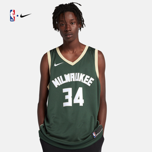 预售nba 雄鹿队扬尼斯·阿德托昆博 nike 字母哥球衣男