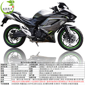 国产h2跑车h2摩托车机车双缸水冷200风冷-4