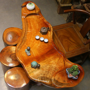 红椿木树根根雕茶台整体根雕茶几茶海实木功夫原木茶桌fx6598