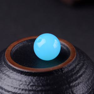 台湾蓝玉髓散珠