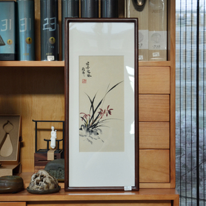 卖完下架 纯手绘孤品禅意山水画国画 画家朱一峰书法家的顾问6800