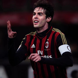 正版1314意甲ac米兰球衣主场卡卡22号欧冠复古长袖足球服球迷版男