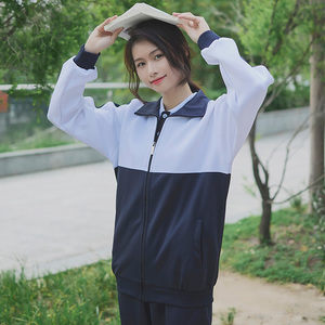校服套装中学生黑白夏