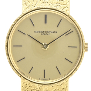 江诗丹顿18k黄金女表手动机械130009二手表瑞士原装正品98新