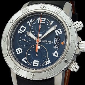 hermes爱马仕男表自动机械cp2.941二手表瑞士原装正品