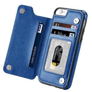 新款卡包适用iPhoneSE2手机壳可装卡证件相片门禁卡保护套6s男女卡套7/8P苹果X放公交卡11翻盖XR便携式零钱包