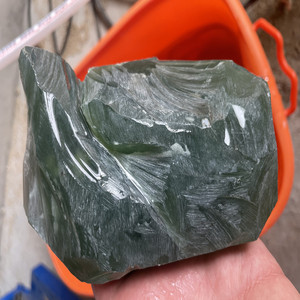 岫玉原料 原石大块毛料 籽料裸石玉石边角料雕刻玉器180