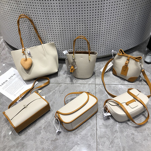 康泰娜女包2022新款正品菜篮子时尚撞色韩国大东门韩版斜跨8547