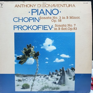 bonaventura博纳文图拉 肖邦 普罗科菲耶夫 钢琴奏鸣曲 黑胶lp nm