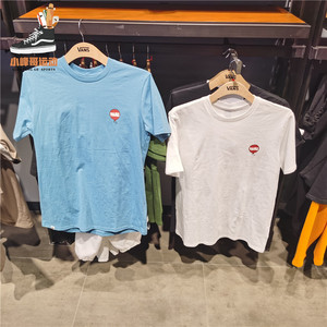 小峰哥vans范斯夏季情侣款艺术联盟小怪兽图案短袖t恤vn0a5h4twht