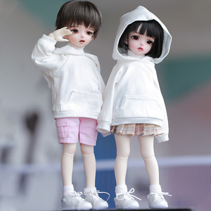 6分bjd娃娃emica emilia生气狼sd关节玩偶 艾米克 爱蜜莉男娃女娃
