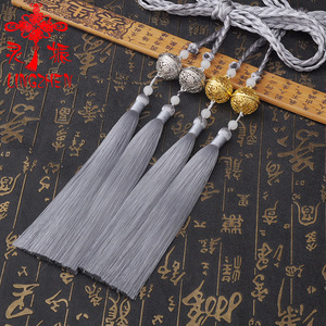 古风宫绦仙气腰佩古装压襟流苏吊穗汉服宫铃流苏腰绳挂坠穗铃铛