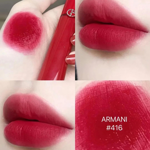 新款阿玛尼红管黑管丝绒唇釉哑光口红206/208/209/200/210/400416