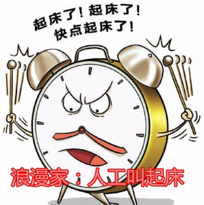 人工闹钟准时叫早