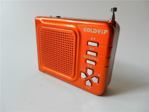 处理 金业 sp-260 扩音器 u盘/sd卡/收音机话筒教师扩音机 电池坏