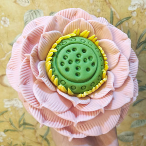 三月三上供胶东花样花饽饽 山东寿桃生日老人花馍优金胚芽旗舰店