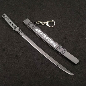 合金装备崛起:复仇雷电刀剑模型合金钥匙扣挂件挂饰摆件摆饰玩具