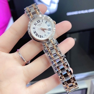 Tissot天梭女表小美人系列时尚精致小表盘防水石英钢带女士手表