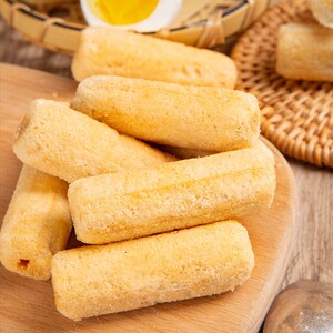 百乐芬 粗粮米果卷280g约100根咸蛋黄海苔等多口味膳食谷物整箱装